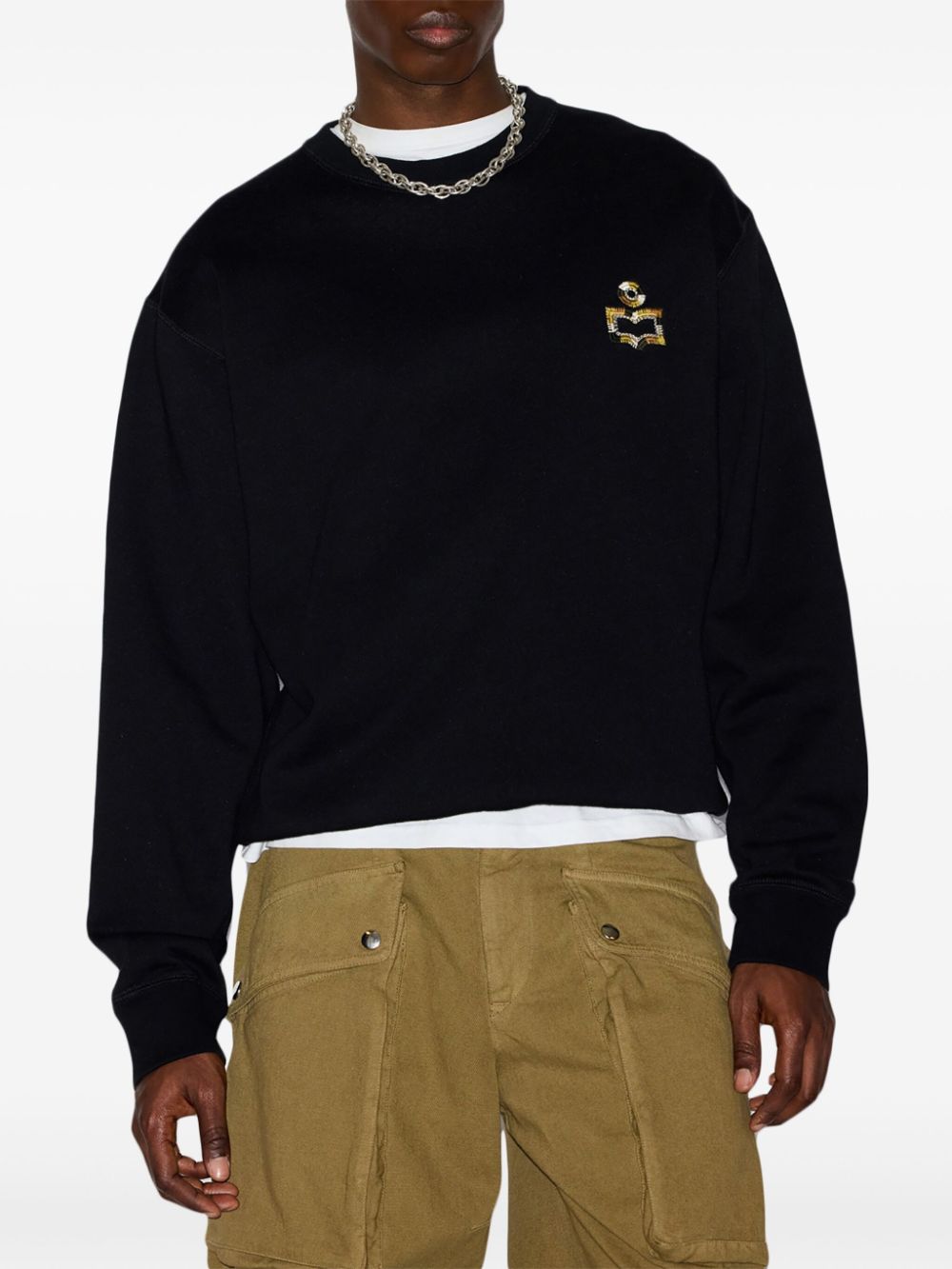 Mikoe sweatshirt with embroidery