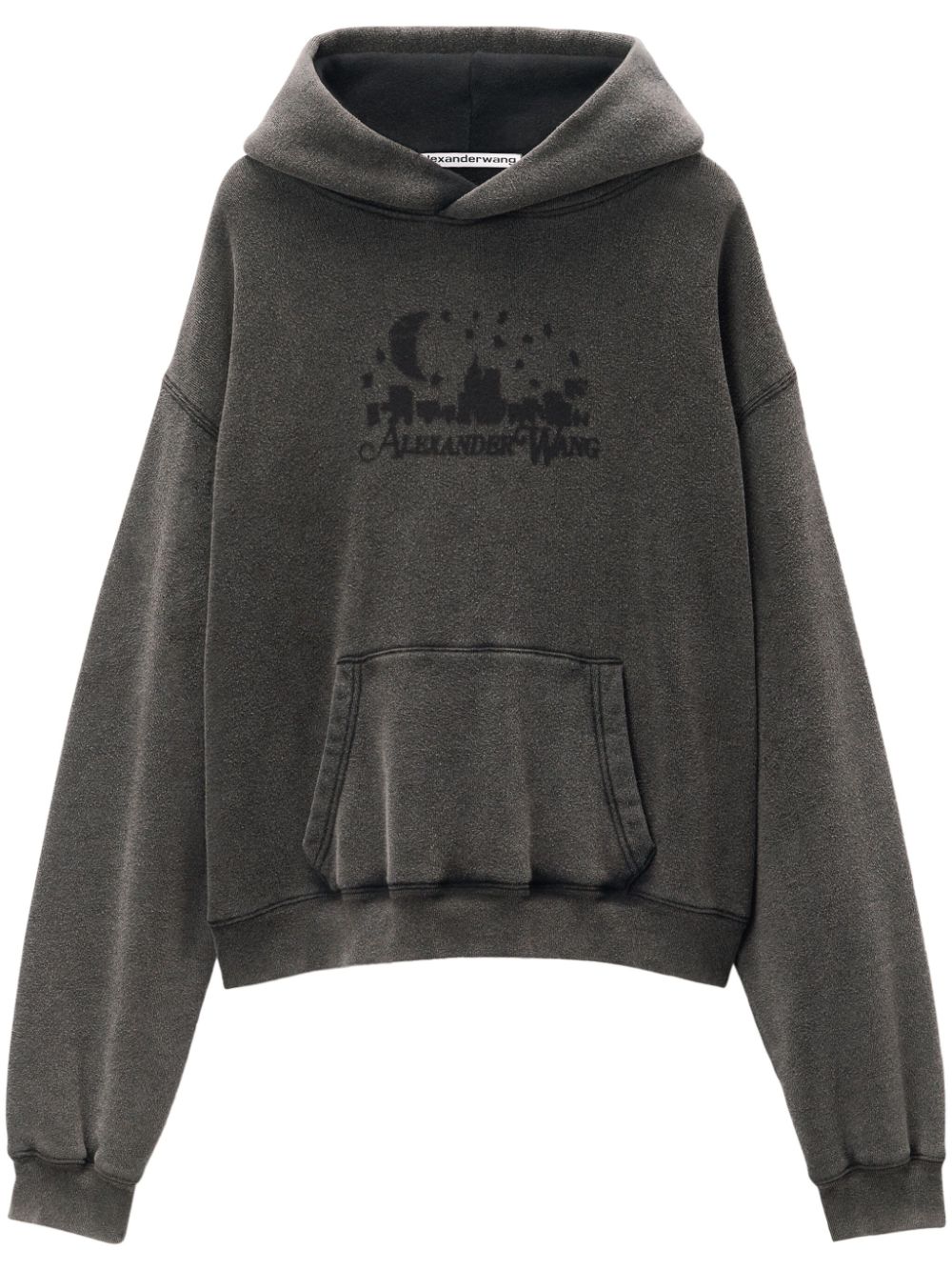 Sweatshirt with jacquard logo