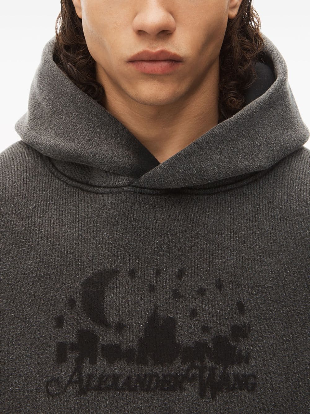 Sweatshirt with jacquard logo