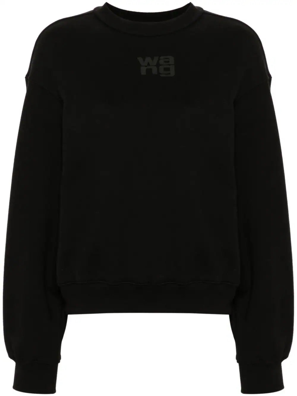 Sweatshirt with embossed logo