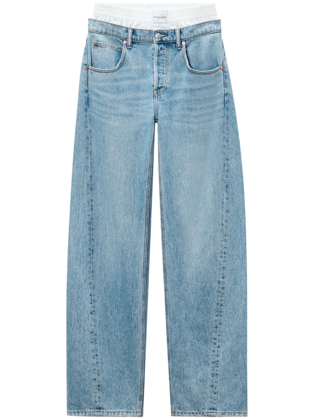 Wide leg jeans