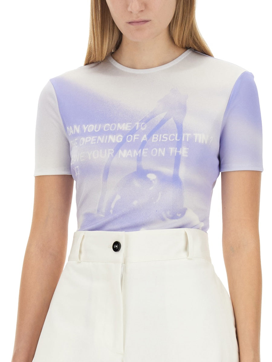 Jil Sander T shirts - Light Blue | Wanan Luxury