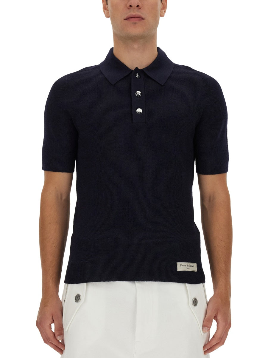 Balmain Polo - Blue | Wanan Luxury