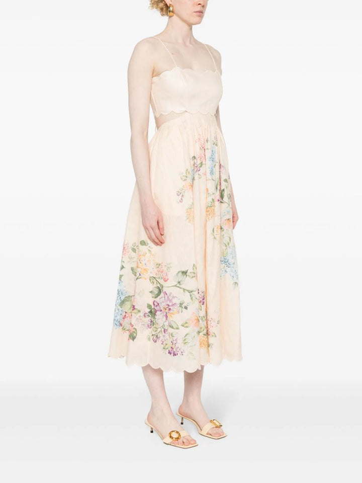 Halliday floral dress