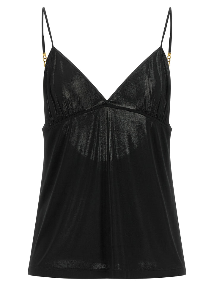 Saint Laurent Cassandre Tops - Black | c437984752fcf6fa137f90146f1c8877e3113493