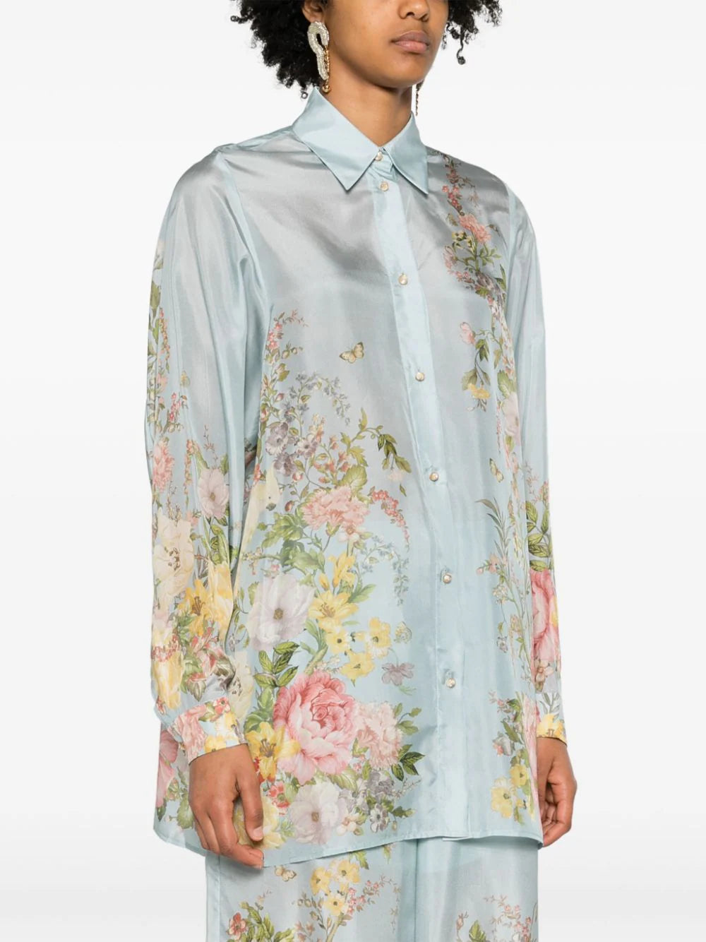 Waverly floral shirt