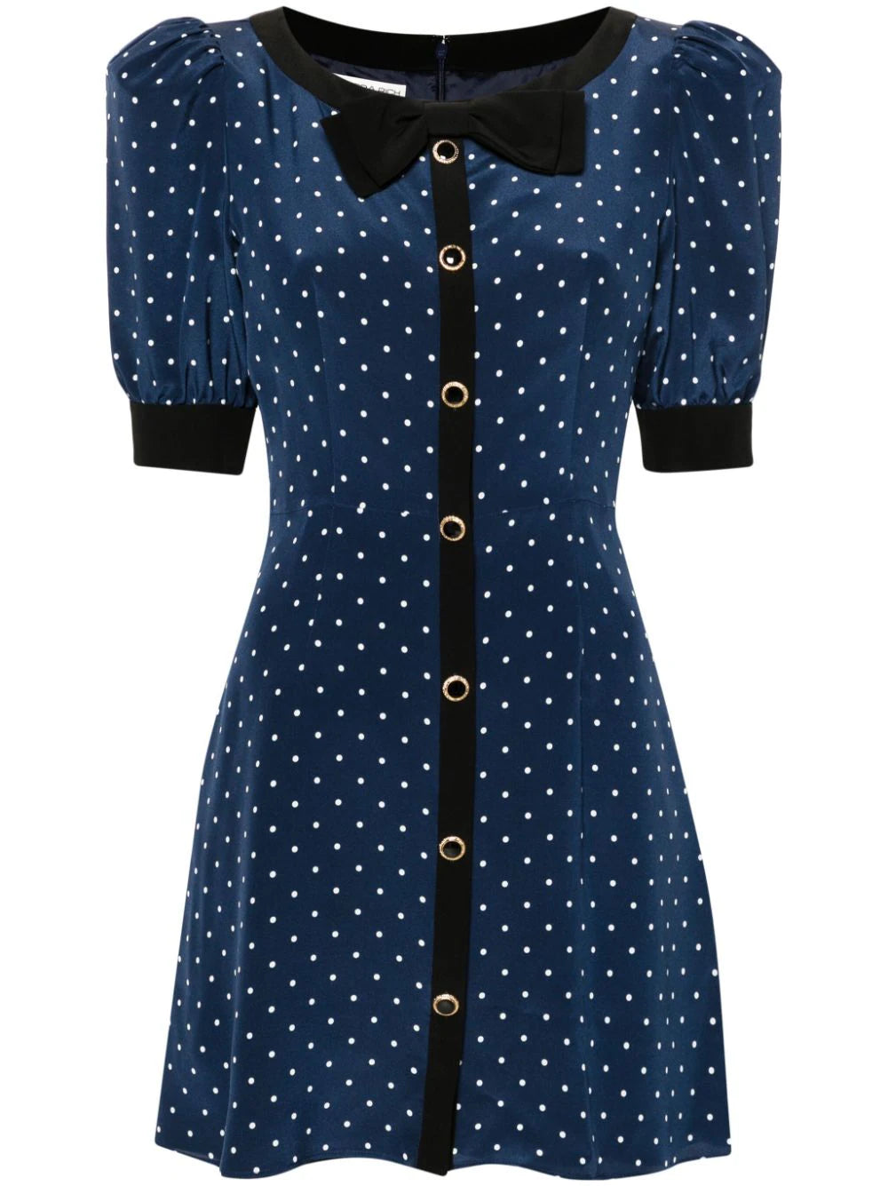 Short polka dot dress