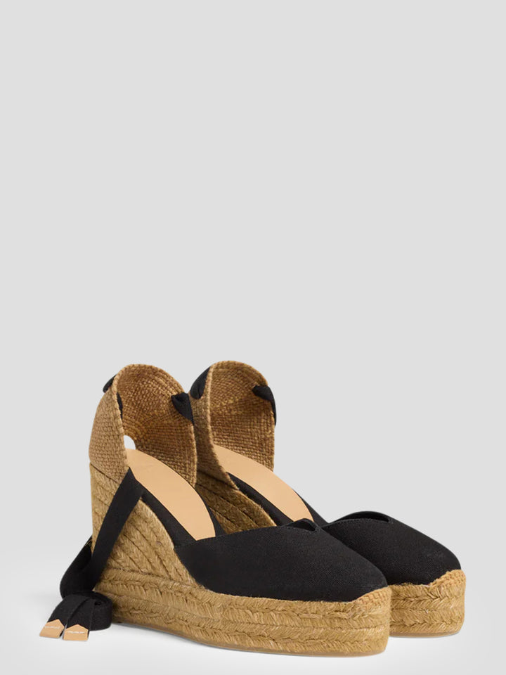 Chiara wedge plat espadrilles