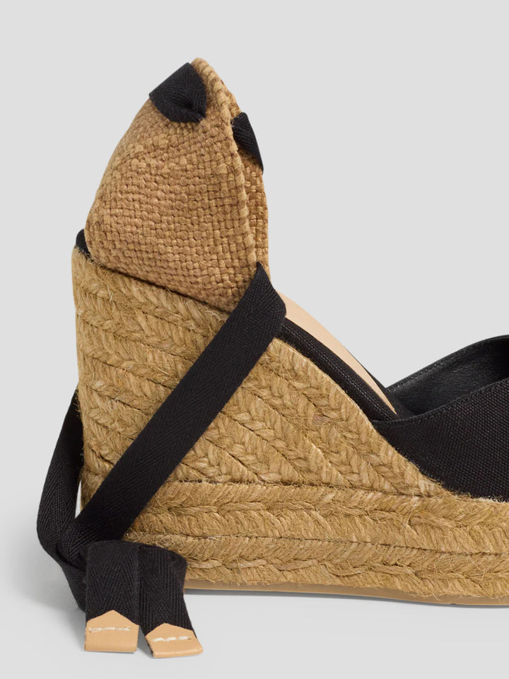 Chiara wedge plat espadrilles