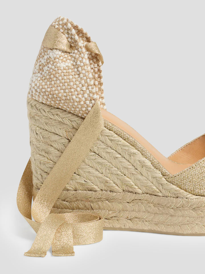 Chiara wedge plat espadrillas