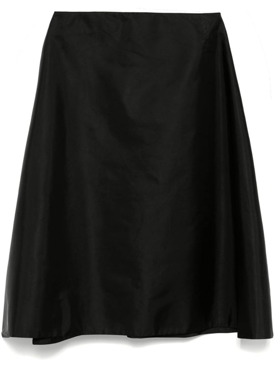 A-Line Midi Skirt