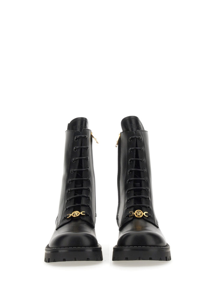 Versace Boots - Black | Wanan Luxury