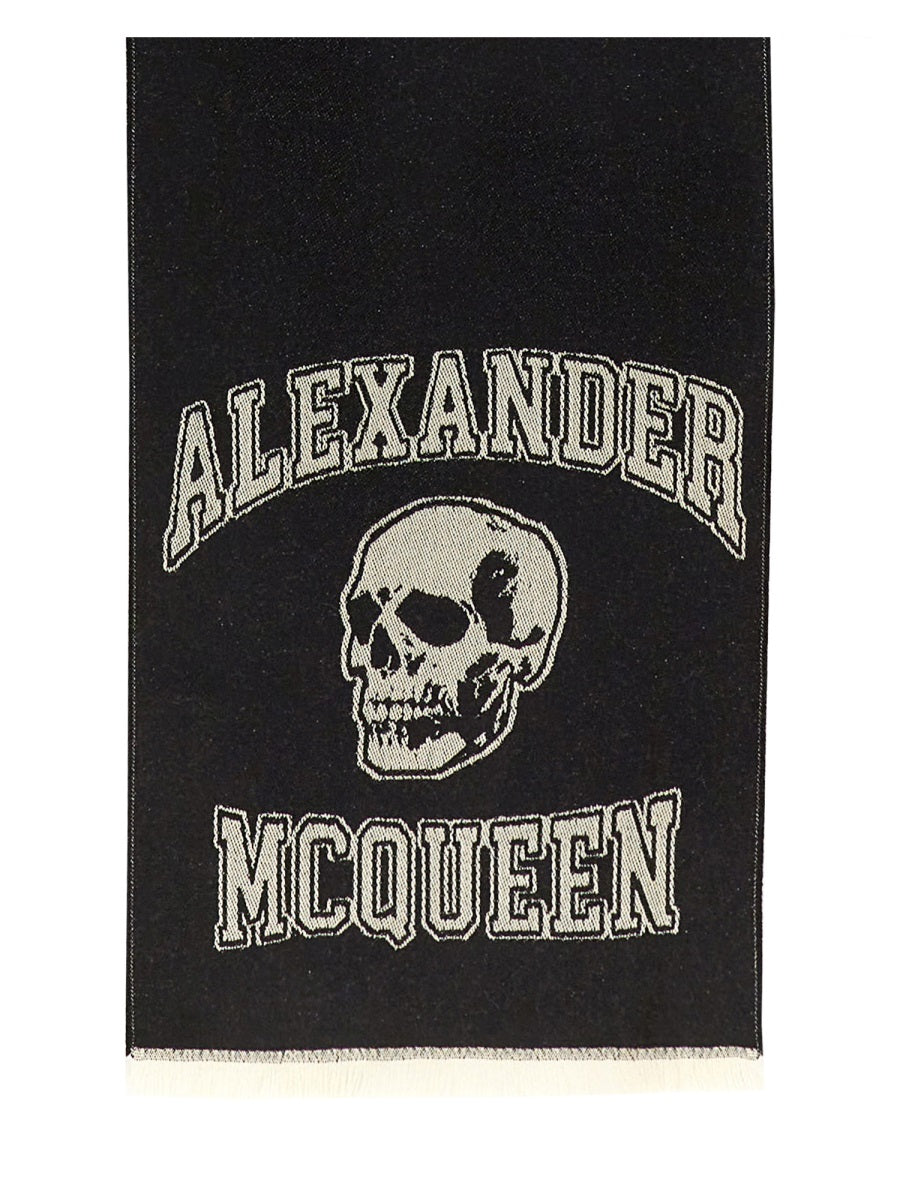 Alexander McQueen Scarves & Gloves - Black | Wanan Luxury