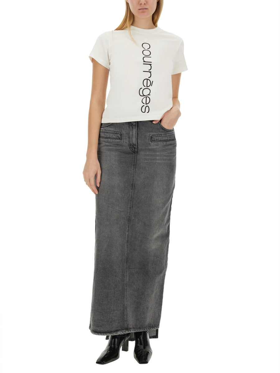 Courrèges Skirts - Grey | Wanan Luxury