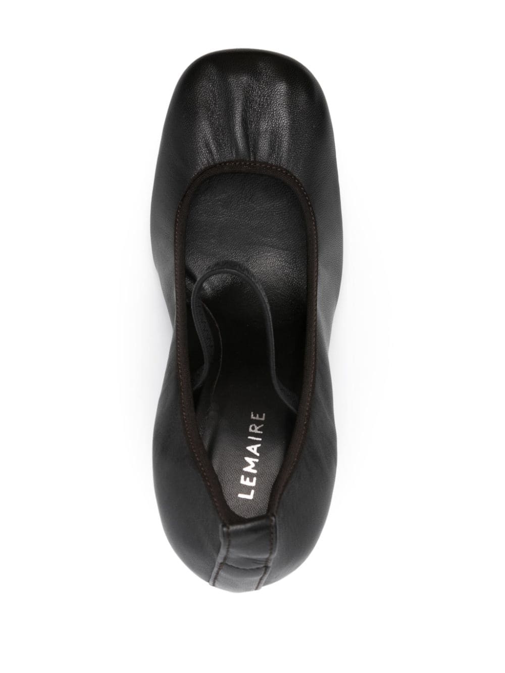 55mm square ballet flats