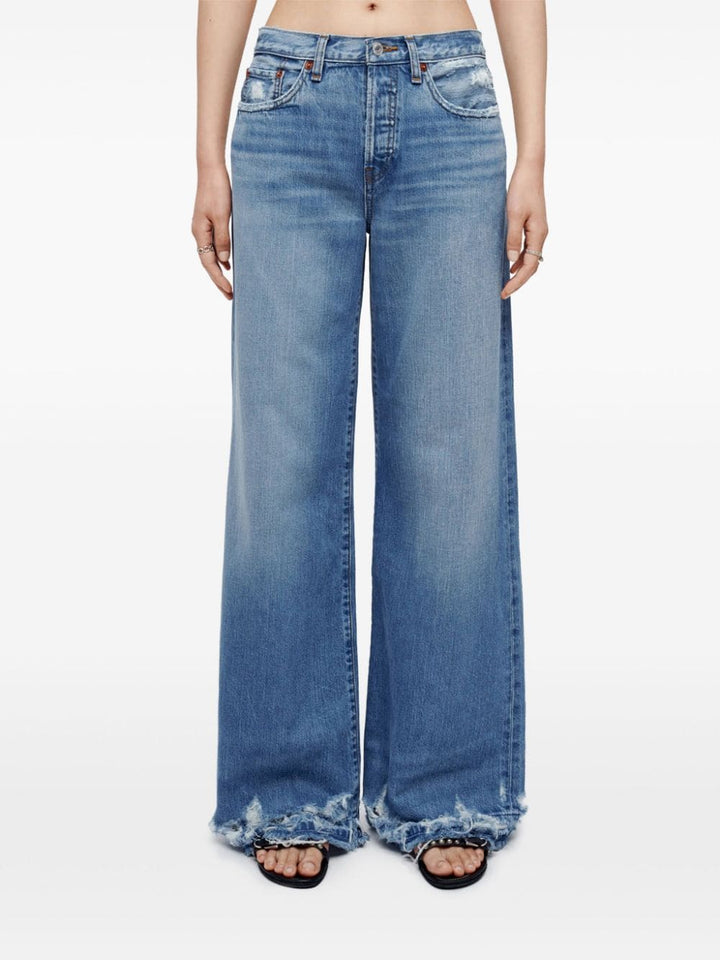 Mid-rise jeans