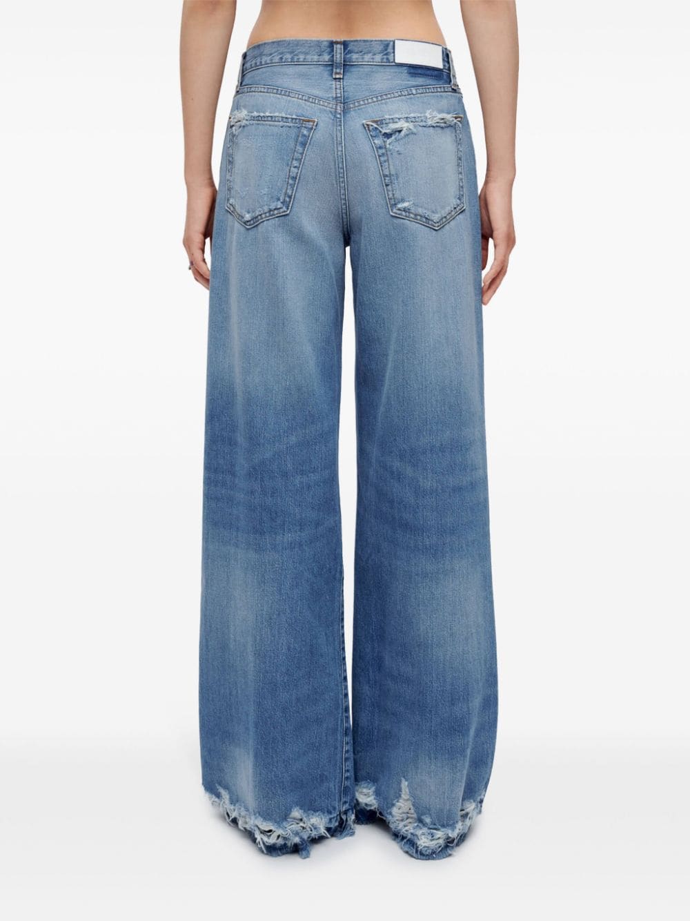 Mid-rise jeans