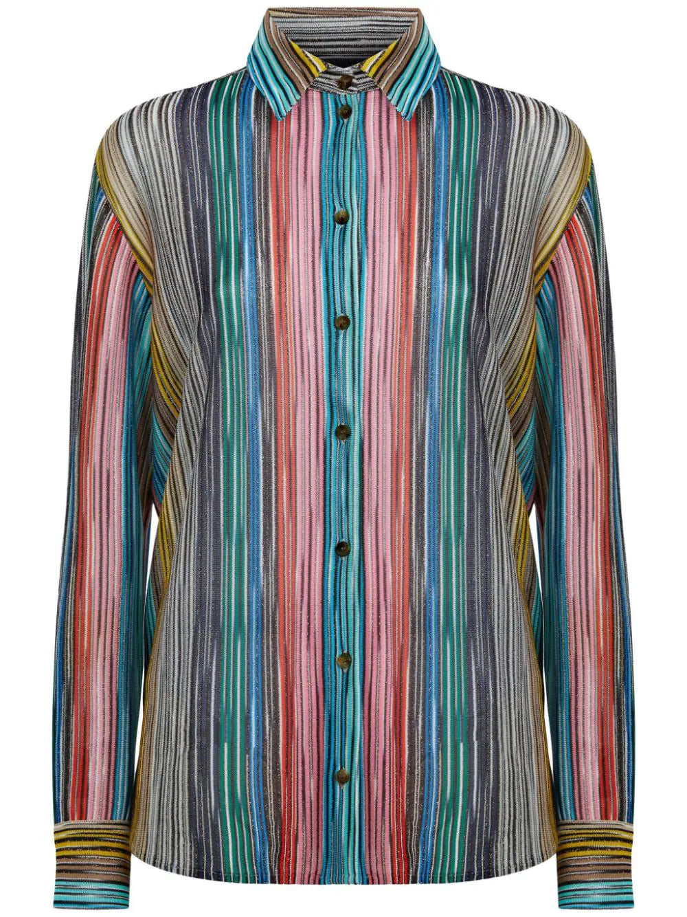 Striped ribbed shirt