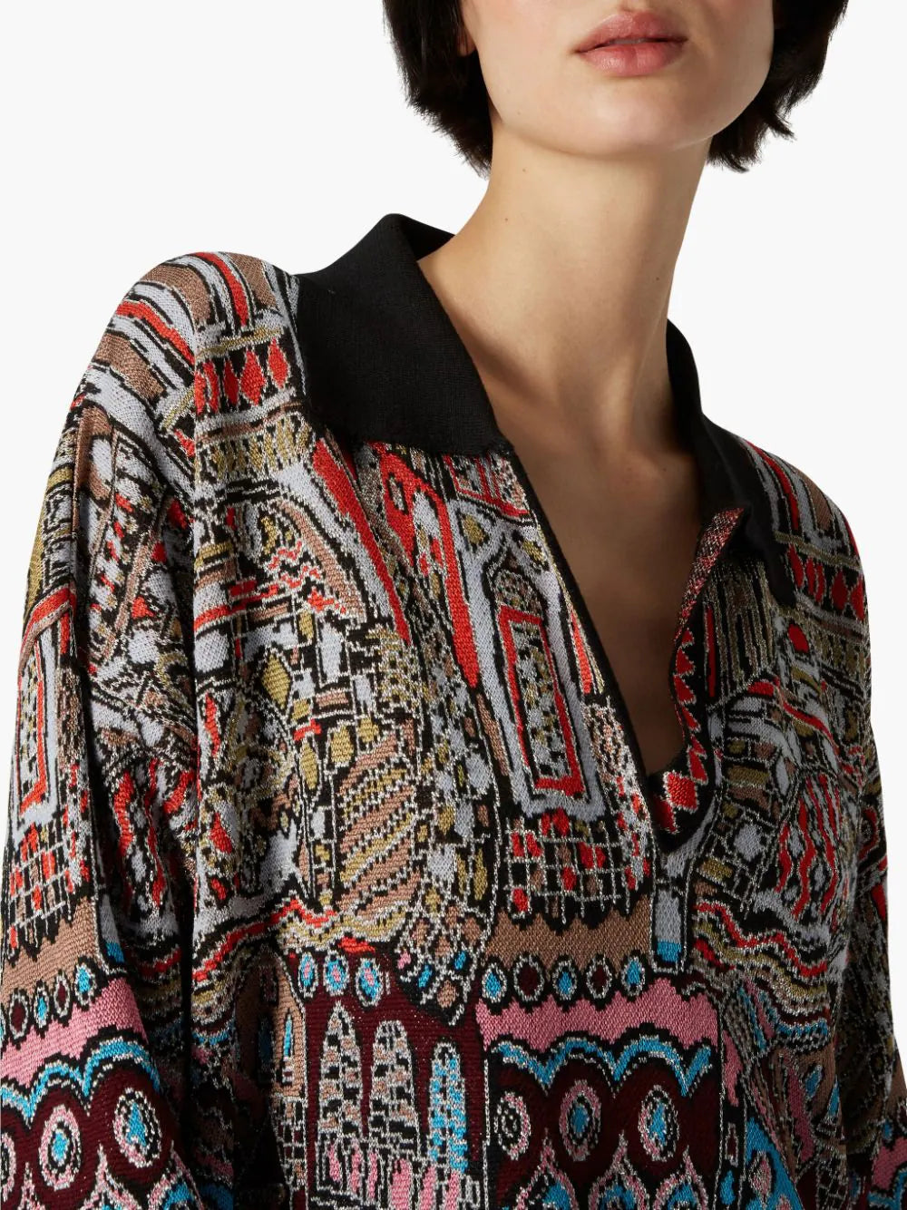 Sweater with graphic print