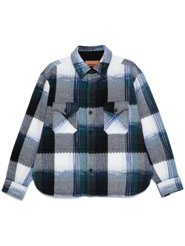 checked shirt