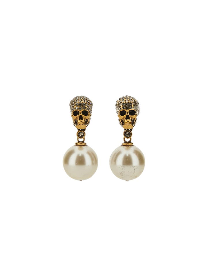 Alexander McQueen Earrings - Gold | Wanan Luxury