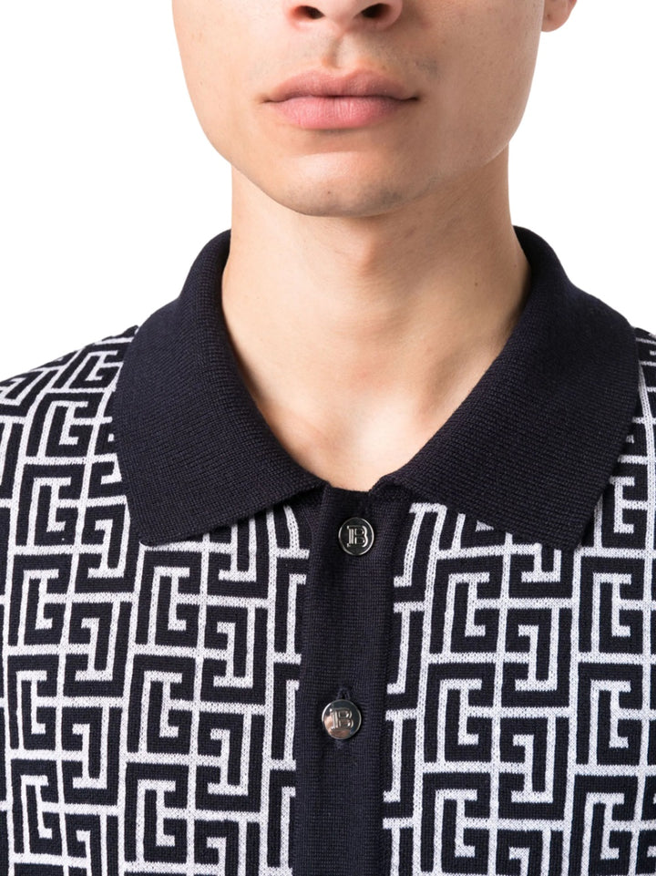 Polo shirt with print