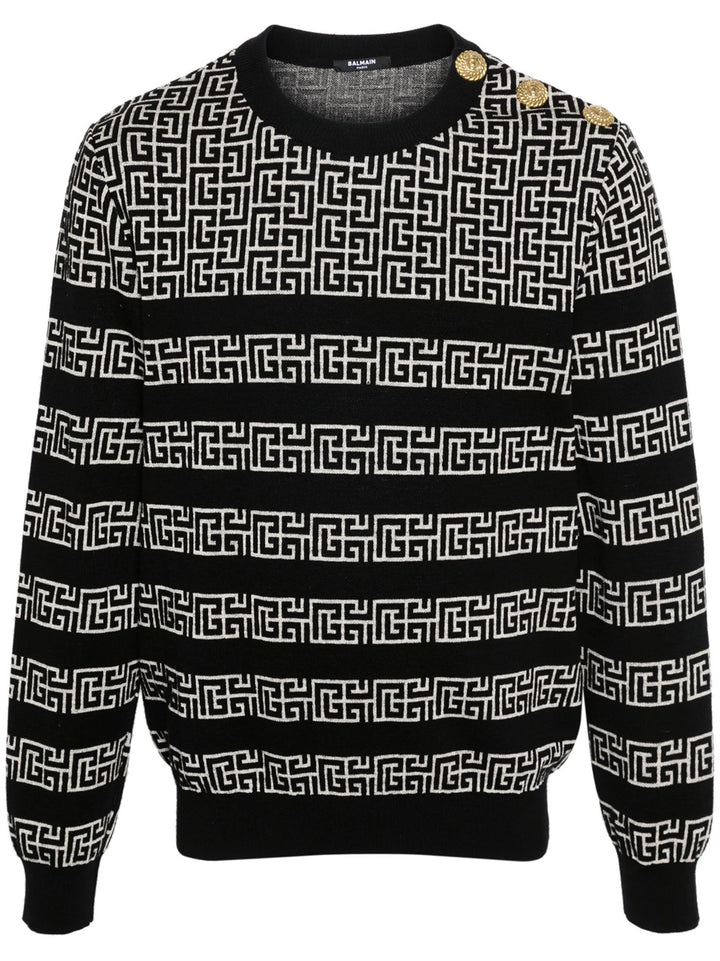 PB Labyrinth ribbed sweater