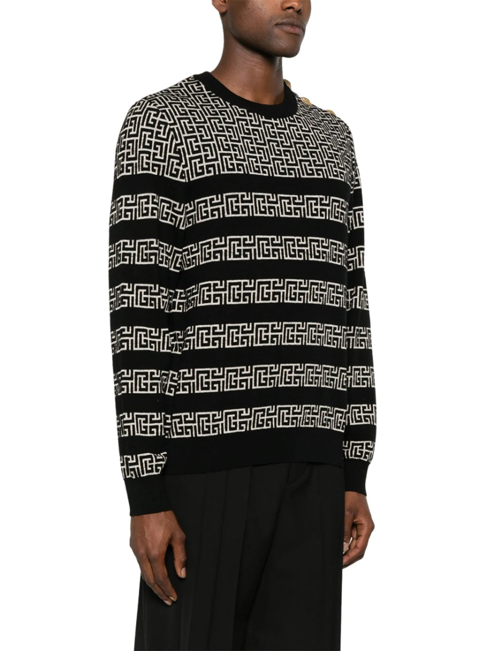 PB Labyrinth ribbed sweater