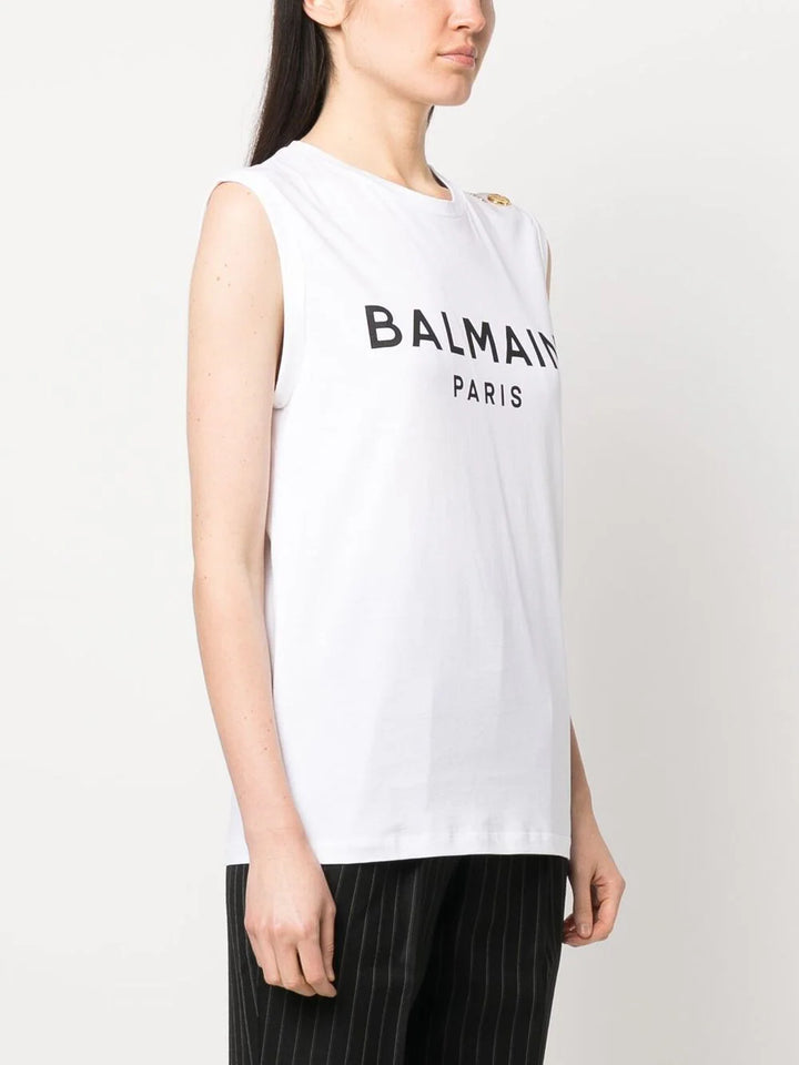 Balmain Tops - White | ec5f7fe1c5757d9e830753e3a59dd26164896af9