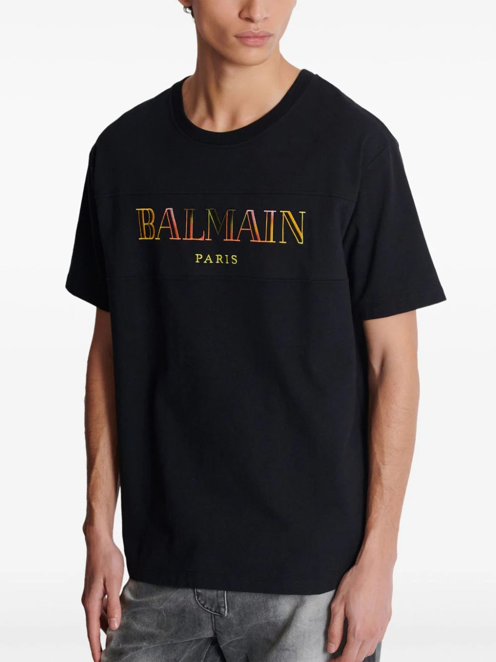 Vintage Balmain t-shirt with embroidery