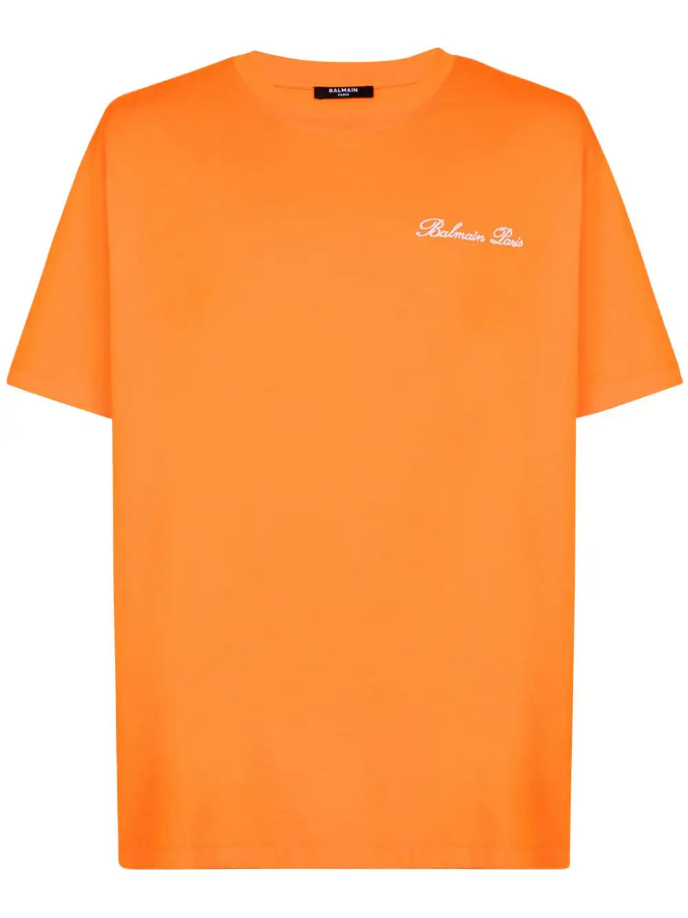 T-shirt with logo embroidery