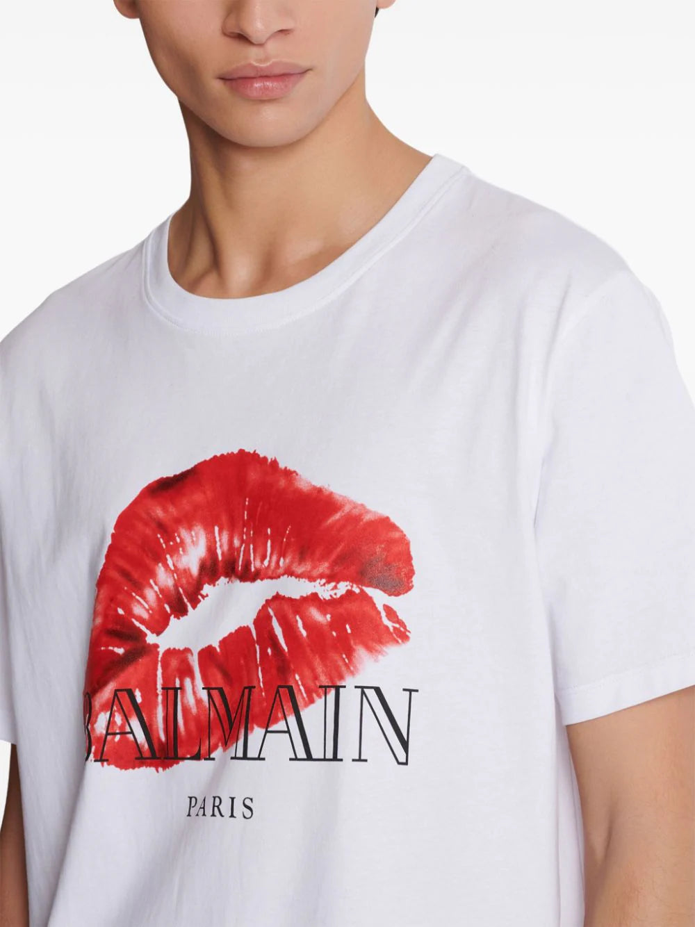 T-shirt with Kiss print