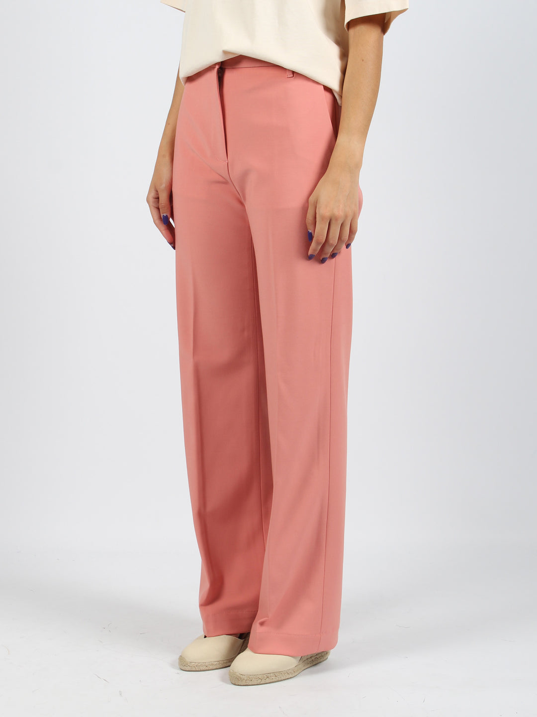 Deep palazzo trousers