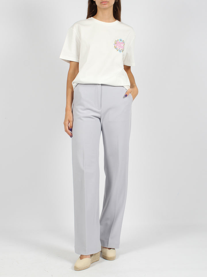 Deep palazzo trousers