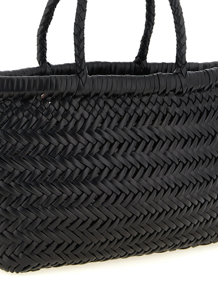 Dragon Diffusion Flat Gora Hand Bags - Black | b3927288610cb9943d355052e9793bc8baaf68c2