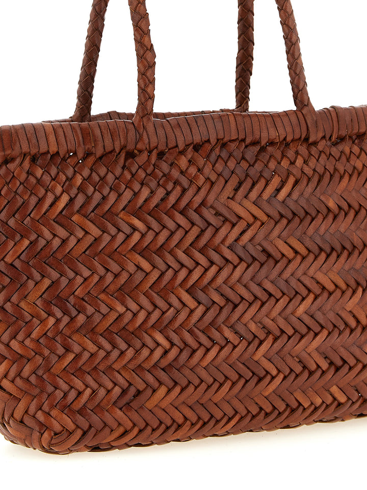 Dragon Diffusion Flat Gora Hand Bags - Brown | 344c1b9bae92552a042776d85498cf2d8ba63e0e