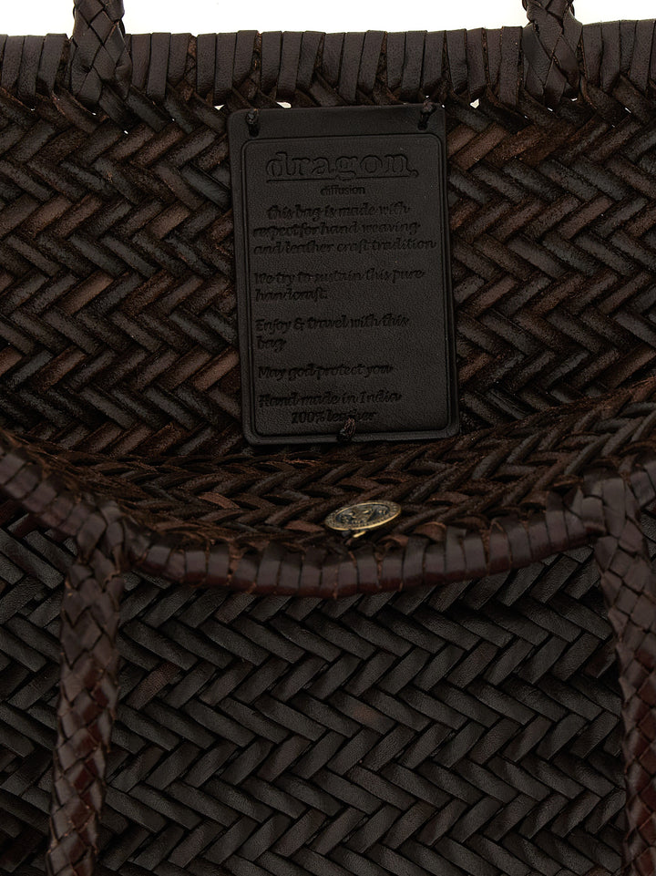 Dragon Diffusion Bamboo Triple Jump Shoulder Bags - Brown | 53b921cca50edf62ca4694a1ade27f57925f1a40