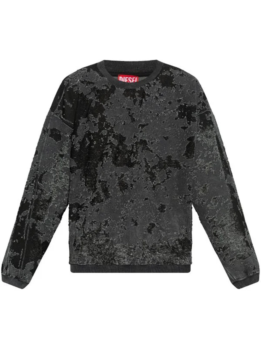 Diesel sweatshirt with used effect