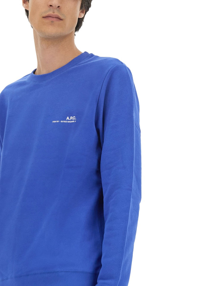 A.P.C. Sweatshirts - Blue | Wanan Luxury