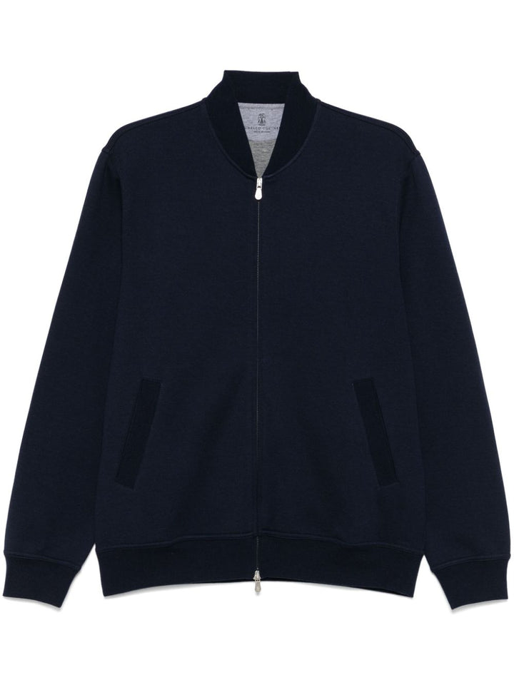 Zip-up sweatshirt