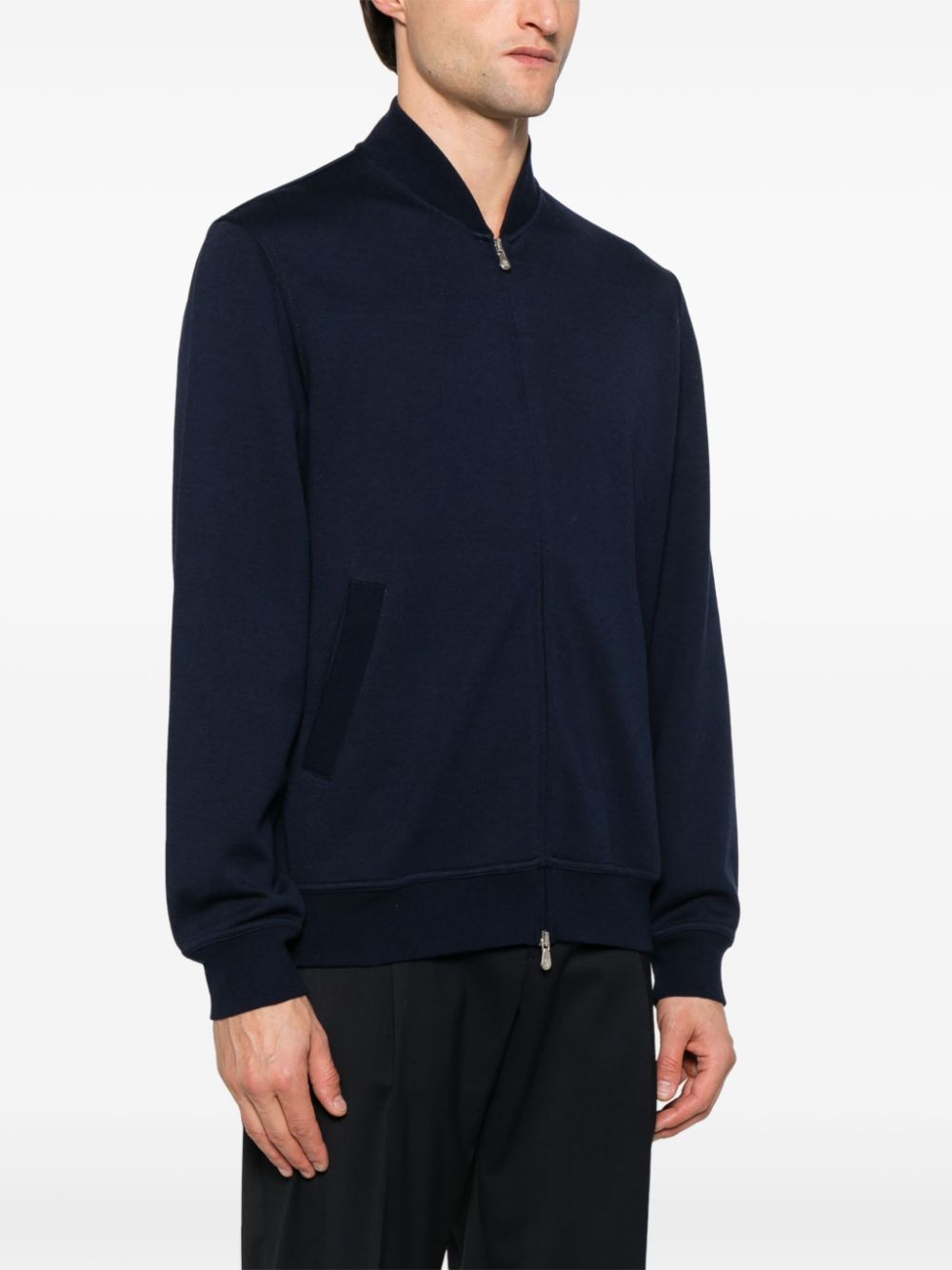 Zip-up sweatshirt