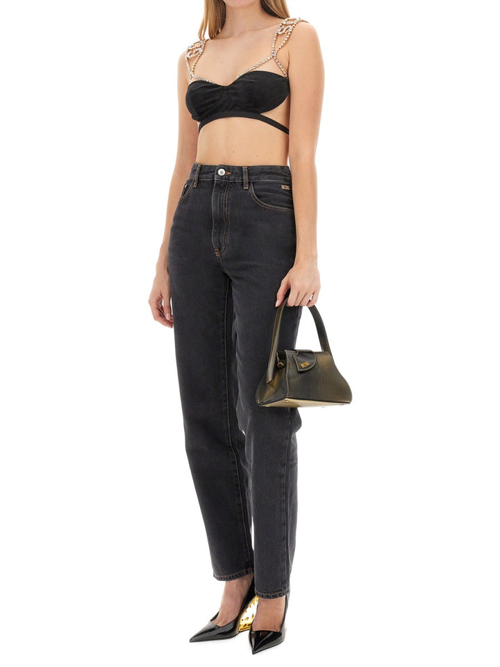 GCDS Denim - Black | Wanan Luxury