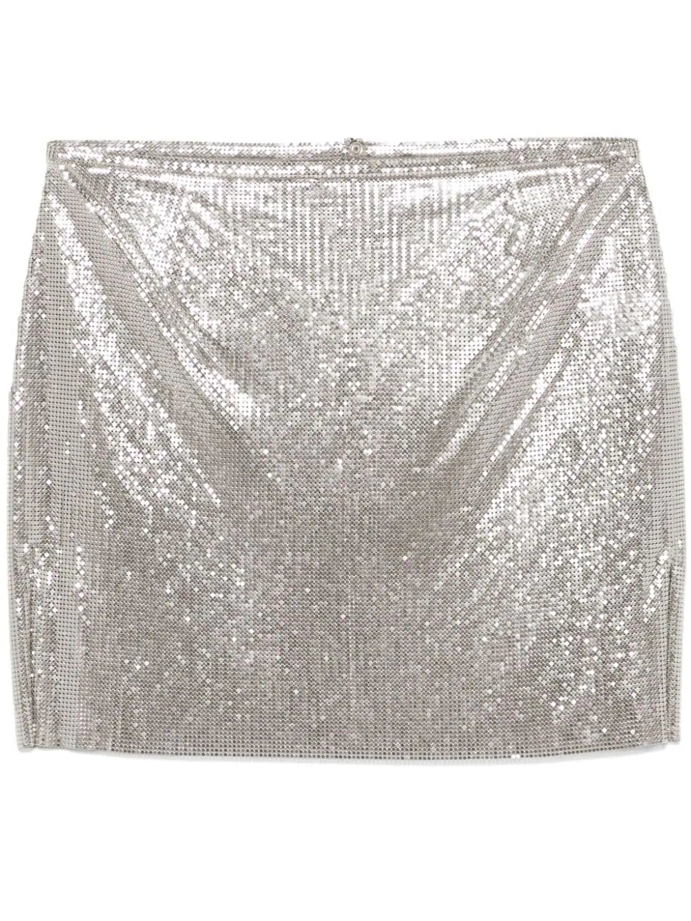 Mini skirt with chain link