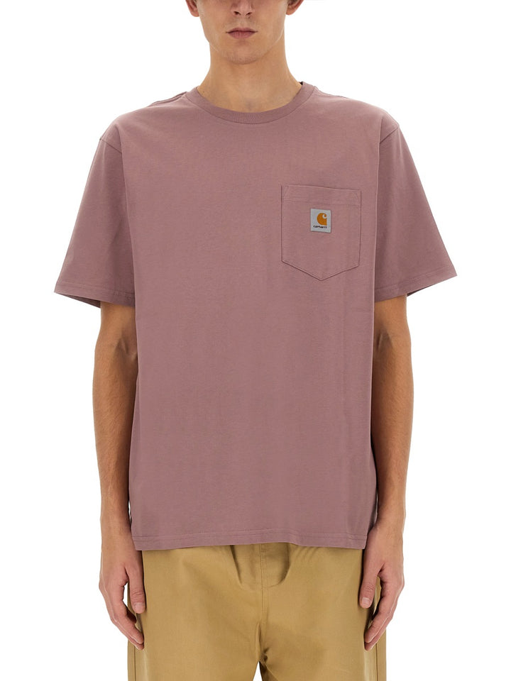 Carhartt Wip T shirts - Pink | Wanan Luxury