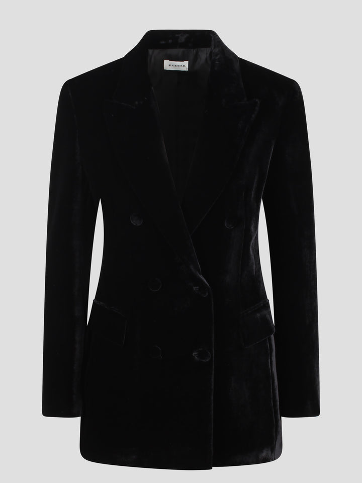 Relur24 velvet blazer