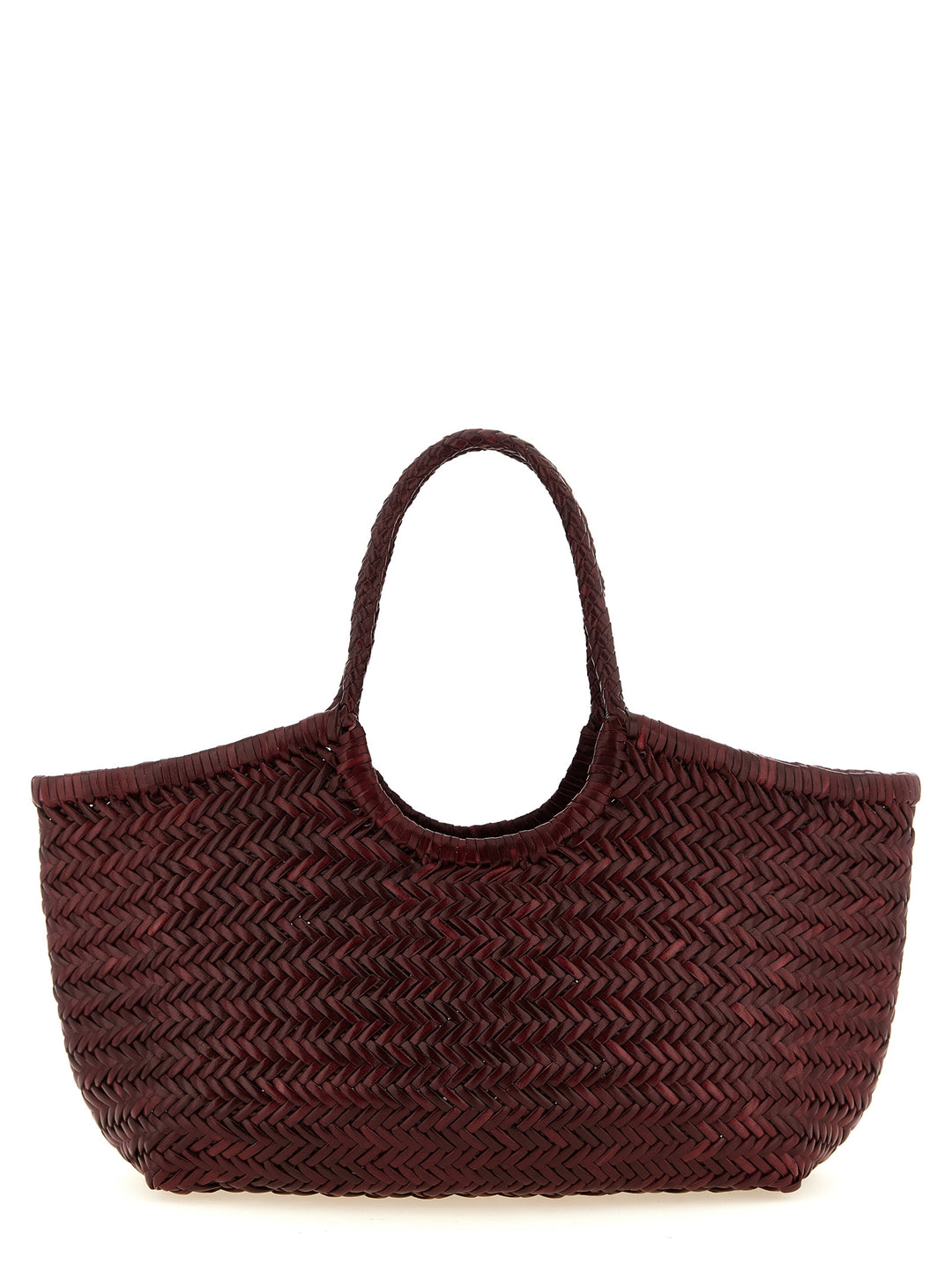 Dragon Diffusion Nantucket Basket Big Shoulder Bags - Bordeaux | 73bf4524e85fb555d2f02f2984266ffe7fb14a0c