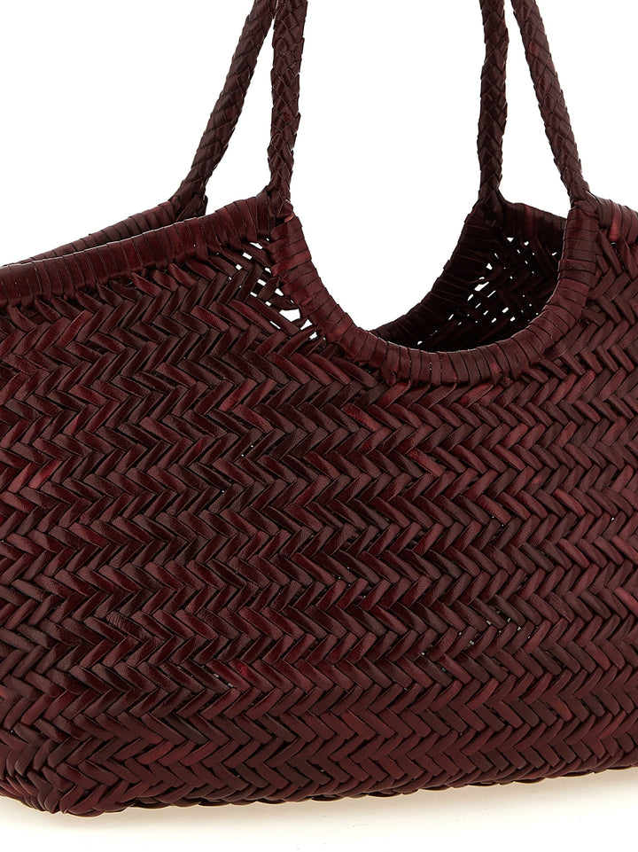 Dragon Diffusion Nantucket Basket Big Shoulder Bags - Bordeaux | 2a1815c7c16ee8f5430f9823d0393a05fa6575d3
