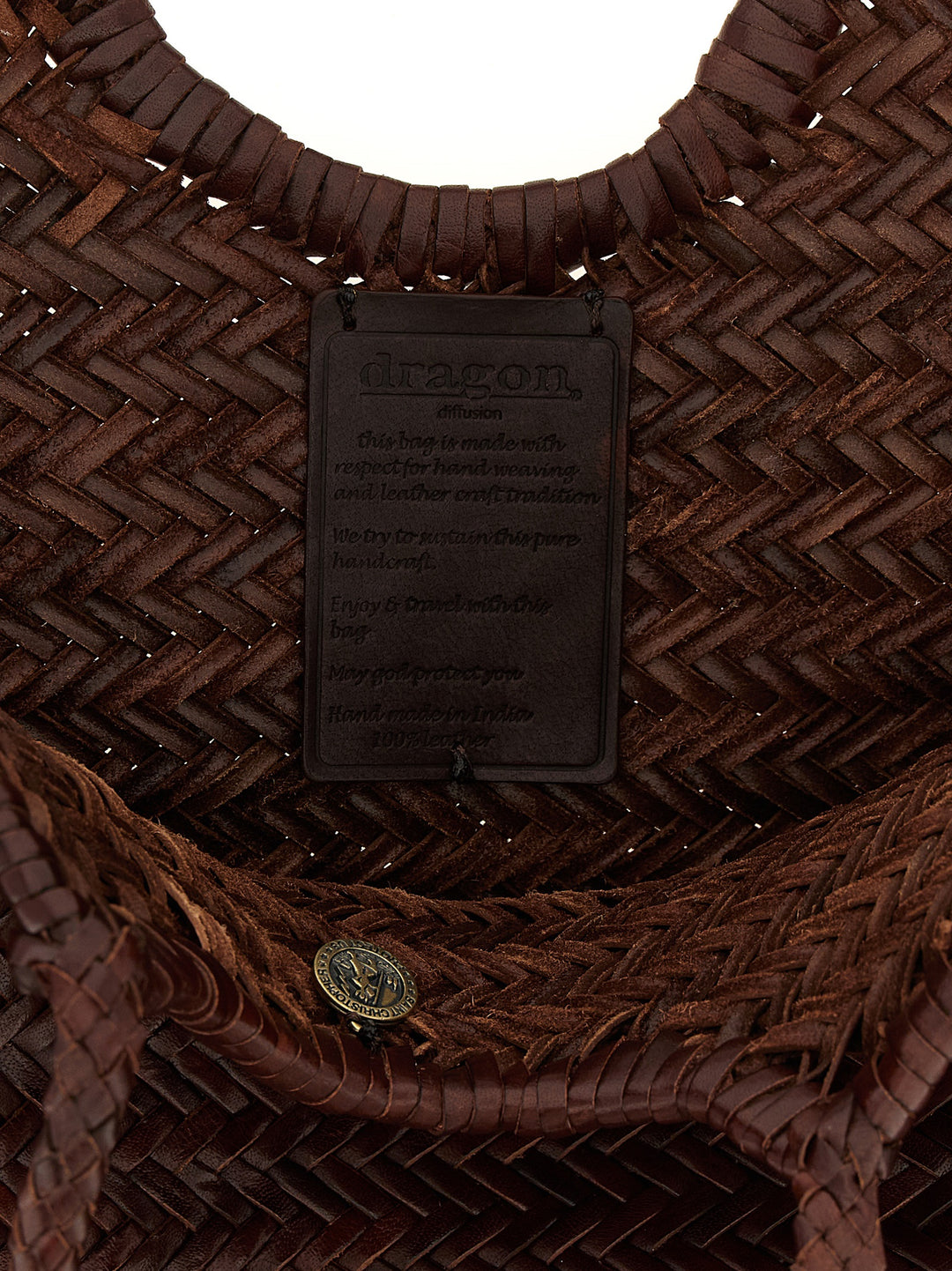 Dragon Diffusion Nantucket Basket Big Shoulder Bags - Brown | 36ec16868f9af7d10c8c080fcba0bd71e43d6dbc