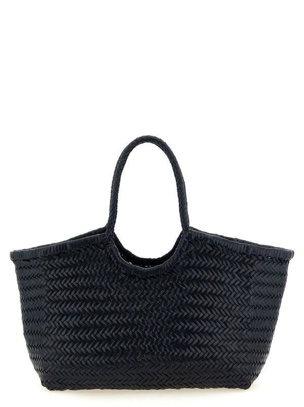 Nantucket Basket Big Shoulder Bags Blue