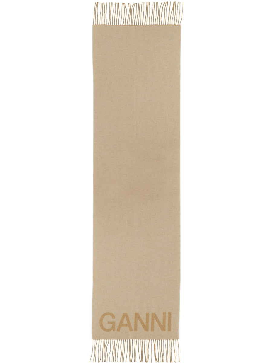 Ganni Scarves & Gloves - Ivory | c2093ba9447c24a33e1b0df342b6e7db6944e1ef